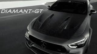The only Mercedes AMG GT63 in USA with FORGED CARBON Wide Body Kit DIAMANT GT from SL GLOBAL Concept