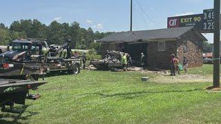 Vehicle crashes into home in Cherokee Co.