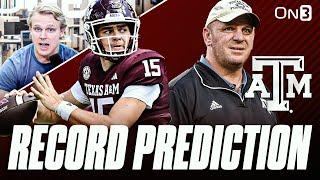 Texas A&M Aggies Game By Game 2024 Record Prediction  What To Expect From Mike Elkos 1st Year?