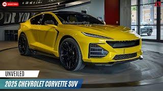 2025 Chevrolet Corvette SUV Unveiled - SUV performance equivalent to Urus?