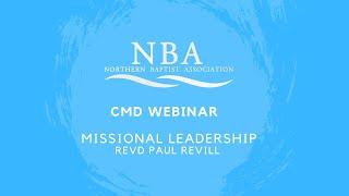 Missional Leadership Webinar