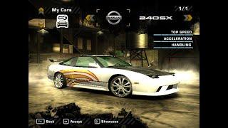 NFS Most Wanted - Nissan 240SX RMS13 Tuned