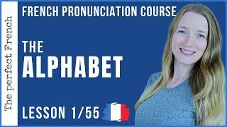The French alphabet for beginners  French pronunciation course  Lesson 155