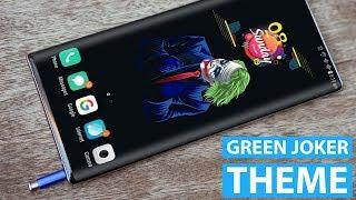 Green Joker Samsung Theme