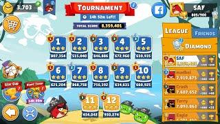 Angry Birds Friends. Tournament 29.06.2024. All levels 3 stars. Passage from Sergey Fetisov