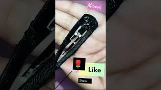 DIY Cute Hair ClipBunny Hair Clip #miroseshilap #shortvideo #korean #hairaccessories