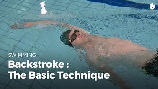 Swimming Basic Technique  Backstroke