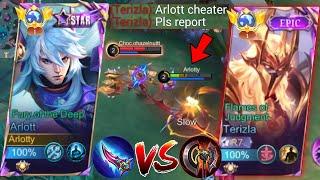 ARLOTT VS TERIZLA WHO IS THE STRONGEST FIGHTER? EXPLAINED TIPS TUTORIAL - MLBB