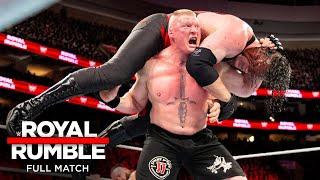 FULL MATCH - Lesnar vs. Strowman vs. Kane – Universal Title Triple Threat Match Royal Rumble 2018