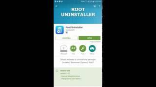 Root Uninstaller - Uninstall disable & freeze any Package & Service Installed Bloatware & System