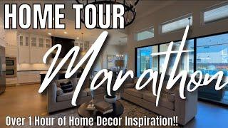 Home Tour Marathon 2024  Over 1 Hour of Home Decor Inspiration