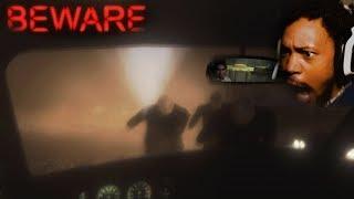 LOOK IN THE REAR VIEW MIRROR.. OR ELSE  Beware Horror Game