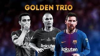 Xavi Iniesta & Messi ● Golden Trio TIKI TAKA