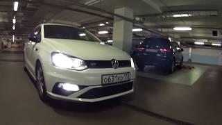 Замена лампы дальнего света VW Polo