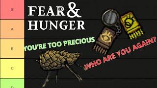 Fear & Hunger Accessories Tier List