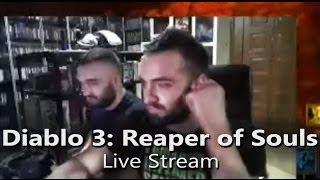 Diablo 3 Reaper of Souls Live Stream