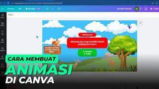 Cara Membuat Animasi Sederhana di Canva Gratis 2024