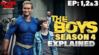 THE BOYS  Season 4 Episode 1 2 & 3  2024 Best SuperheroAdventure  Summarized हिन्दी