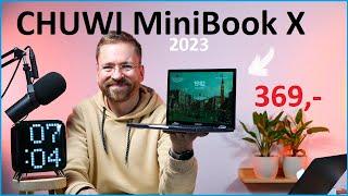 Chuwi MiniBook X Review Kleines Windows 11 Convertible mit iN100 12GB512GB Moschuss.de