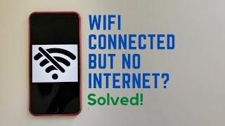 WiFi Connected but no Internet Access Fix  Android  2024