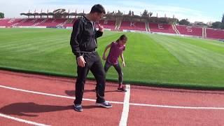 Sudenaz Çakır ve Osman çakır 400 metre Koşu Yarışı