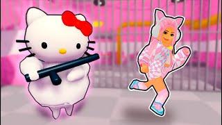 ПОБЕГ ИЗ ТЮРЬМЫ ХЕЛЛОУ КИТТИ  HELLO KITTY BARRYS PRISON RUN