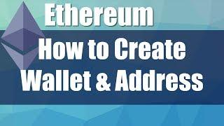 How To Create Ethereum Wallet Address and Send  Receive ETH