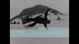 William Snowboarding in Avoriaz