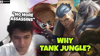 KARLTZY WAS ASKED WHY HES STILL USING TANK JUNGLE...