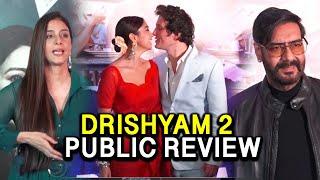 Drishyam २ फिल्म देखकर मुंबई Public  के उड़ गए होश दिया ऐसा Review