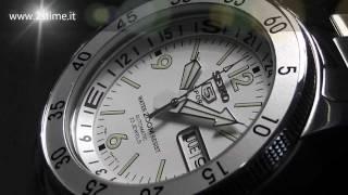 2S Time - SEIKO SKZ207K1 Atlas Map Meter Mens Automatic Divers 200m