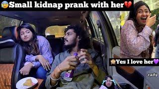 Small kidnapping prank with my love yes TTF I love her TTF  Shaalin Zoya  Tamil 