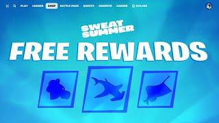 Sweat Summer Event All Quests FREE REWARDS Fortnite