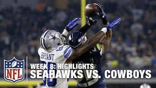 Seahawks vs. Cowboys  Week 8 Highlights  NFL