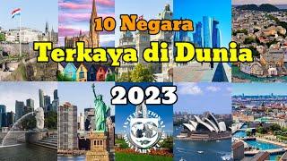 10 Negara Terkaya di Dunia 2023 dan Peringkat Indonesia