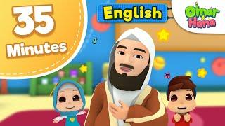 Omar & Hana  Mufti Ismail Menk & More compilation  Islamic Cartoon