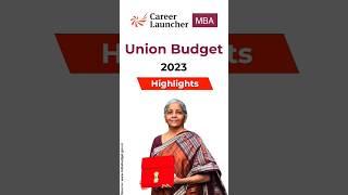 🪙 Budget 2023 - Highlights #budget2023 #unionbudget2023