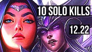 IRELIA vs SYNDRA MID  10 solo kills Legendary 1832 400+ games  EUW Grandmaster  12.22