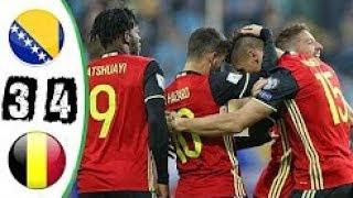 Bosnia Herzegovina vs Belgium 3-4 Extended Highlights & Goals  07 October 2017