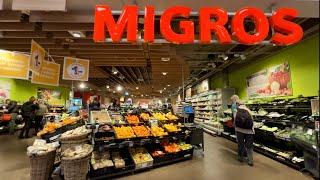 Swiss Supermarket Migros  Food prices in Switzerland  Shopping