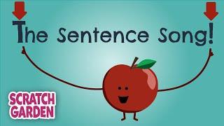 The Sentence Song  English Songs  Scratch Garden