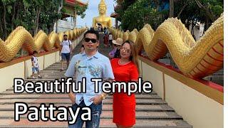 BEAUTIFUL TEMPLE IN PATTAYA BIG BUDDHA HILL TEMPLE PATTAYA THAILAND