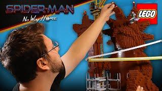I Built the Spider-Man STATUE OF LIBERTY Battle.. In LEGO