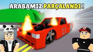 Arabamız Parçalandı ve Yandı  - Roblox Brookhaven