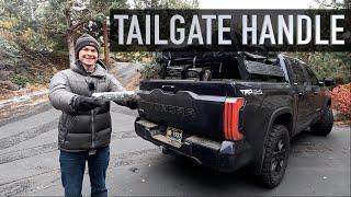 2022 Tundra Chrome Delete  Tailgate Handle  How to Remove & Reinstall