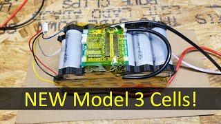 Building a 4s6p Battery Pack with Tesla Model 3 Cells Panasonic NCR21700