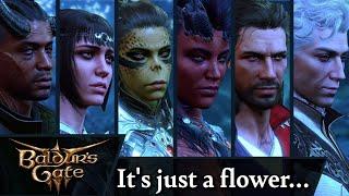 Companion Reactions to the Sussur Flower Sorcerer Tav  All Dialogue Options 4K  Baldurs Gate 3