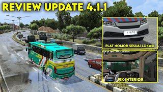 DETAIL YANG SEMPURNA‼️ Review Bussid Update 4.1.1 - Bus Simulator Indonesia