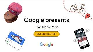 Google presents  Live from Paris