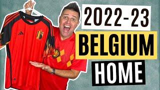   FIRE SHIRT  Adidas 2022-23 Belgium Heat-RDY Home Shirt - Review & Unboxing